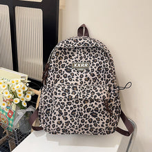 Load image into Gallery viewer, Animal Print Backpack with Padded Straps and Laptop Compartment