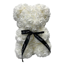 Load image into Gallery viewer, Roses Teddy Bear Made of Synthetic Foam Roses