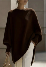 Load image into Gallery viewer, Oversized Crew Neck Knitted Sweater - Kathryn