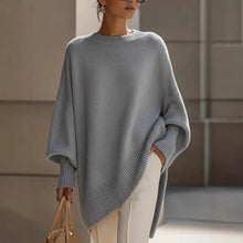 Load image into Gallery viewer, Oversized Crew Neck Knitted Sweater - Kathryn