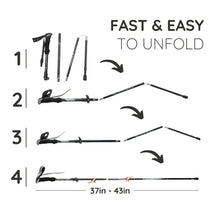 Load image into Gallery viewer, Premium Automatic Retractable Hiking Stick