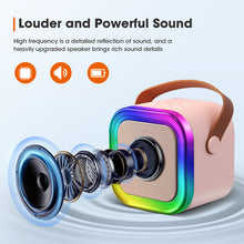 Load image into Gallery viewer, Mini Karaoke Machine With Wireless Microphone
