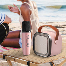 Load image into Gallery viewer, Mini Karaoke Machine With Wireless Microphone