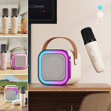 Load image into Gallery viewer, Mini Karaoke Machine With Wireless Microphone