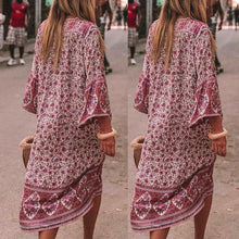 Load image into Gallery viewer, Light Bohemian Dress