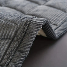Load image into Gallery viewer, Metro Line Quilted Couch Cover, Modern Quilted Design