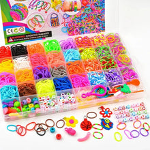 Load image into Gallery viewer, DIY Bracelet Craft Kit for Children, Colorful Bead Jewelry Making Set