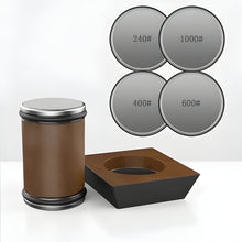 Load image into Gallery viewer, Rolling Knife Sharpener Set with Diamond Grinder and Wooden Platform