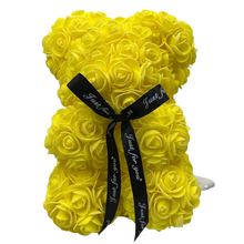 Load image into Gallery viewer, Roses Teddy Bear Made of Synthetic Foam Roses