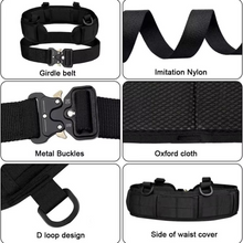 Load image into Gallery viewer, Outdoor Tactical Belt, Multi Functional Nylon Training Belt Set