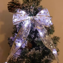 Load image into Gallery viewer, Christmas Ribbon Fairy Lights for Tree and Home Decorations