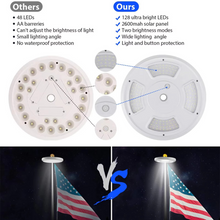 Load image into Gallery viewer, Elite Solar-Powered LED Flagpole & Outdoor Light