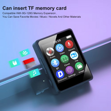 Load image into Gallery viewer, Portable Bluetooth MP3 Player with HiFi Stereo, Mini MP4 Video Playback, LED Screen and Voice Recording
