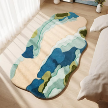 Load image into Gallery viewer, Abstract Art Plush Carpet for Bedroom and Living Room