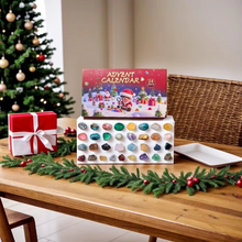 Load image into Gallery viewer, Christmas Advent Calendar 24 Days Rock and Crystal Collection for Kids