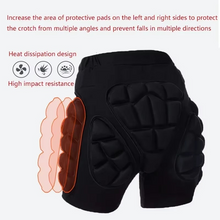 Load image into Gallery viewer, Children's Ski and Skating Hip Protector Pants with Knee, Elbow, and Wrist Pads
