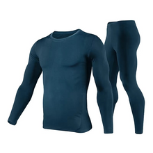 Load image into Gallery viewer, Men's Fleece Lined Thermal Underwear Set Winter Base Layer Top and Bottom