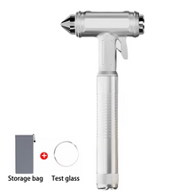Load image into Gallery viewer, All-Metal Car Safety Window Hammer - Emergency Glass Breaker & Seat Belt Cutter