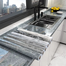 Load image into Gallery viewer, Marble Self Adhesive Waterproof Wallpaper for Bathroom, Kitchen, and Countertops