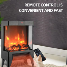 Load image into Gallery viewer, Household 3D Flame Electric Fireplace Heater for Indoor Use