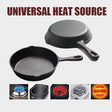 Load image into Gallery viewer, Cast Iron Mini Frying Pan, Enamel Saucepan for Eggs, Steaks, and Sandwiches