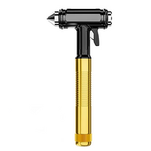Load image into Gallery viewer, All-Metal Car Safety Window Hammer - Emergency Glass Breaker and Seat Belt Cutter