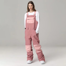 Load image into Gallery viewer, Waterproof Windproof Ski Bib Pants for Men and Women – Insulated Winter Snow Overalls