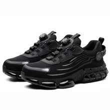 Load image into Gallery viewer, Men's Steel Toe Work Sneakers with Air Cushion and Rotating Fit System