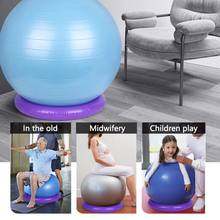 Load image into Gallery viewer, Non Slip PVC Yoga Ball Base for Stability and Balance Training