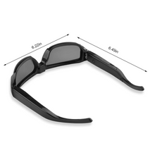 Load image into Gallery viewer, 1080P HD Wearable Sunglasses Camera with Video Recorder for Outdoor Surveillance
