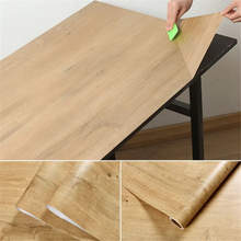 Load image into Gallery viewer, Self-Adhesive Wood Grain Wallpaper Roll for Furniture, Cabinets, Doors, and Walls