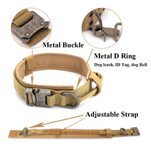 Load image into Gallery viewer, Tactical Dog Harness and Leash Set for Medium and Large Dogs