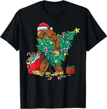 Load image into Gallery viewer, Mischievous Holiday Cheer Funny Anti-Christmas Graphic T-Shirt