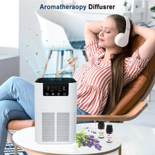 Load image into Gallery viewer, Compact Air Purifier with HEPA Filter, Aromatherapy, and Quiet Operation