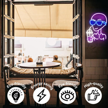 Load image into Gallery viewer, Cosmic Alien Neon LED Sign for Unique Home and Party Decor