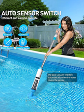 Load image into Gallery viewer, Cordless Rechargeable Pool Vacuum Cleaner with 3-in-1 Cleaning Function