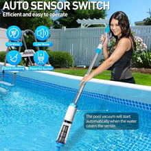 Load image into Gallery viewer, Cordless Rechargeable Pool Vacuum Cleaner with 3-in-1 Cleaning Function