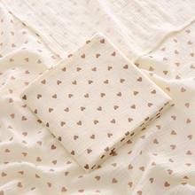 Load image into Gallery viewer, Soft Cotton Muslin Baby Swaddle Blanket for Newborns 39x39in