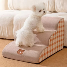 Load image into Gallery viewer, High Density Foam Pet Ramp and Non-Slip Stairs for Small and Senior Dogs