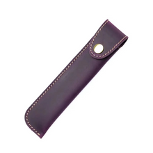 Load image into Gallery viewer, Genuine Leather Pencil Case, Travel Pen Sleeve for Journals and Fountain Pens