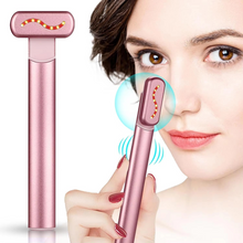 Load image into Gallery viewer, EMS Red Light Therapy Facial Wand with Microcurrent Skin Tightening and Eye Massage