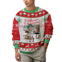 Load image into Gallery viewer, Festive 3D Printed Ugly Christmas Pullover for Men and Women