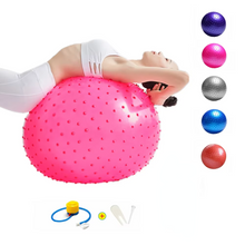 Load image into Gallery viewer, PVC Exercise Ball for Home Gym and Pilates Stability Training