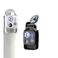 Load image into Gallery viewer, 200X Zoom Professional Microscope Lens for Smartphones with Clip
