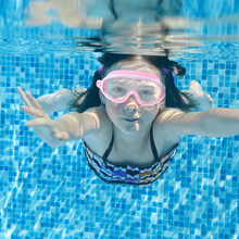 Load image into Gallery viewer, 2-Pack HD Swimming Goggles with Earplugs, Wide-View Waterproof Dive Mask