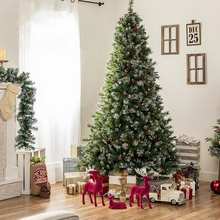 Load image into Gallery viewer, Premium Mixed Pine and PE Christmas Tree for Elegant Holiday Decor