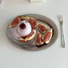Load image into Gallery viewer, Premium Stainless Steel Oval Dinner Plates for Everyday Meals and Entertaining