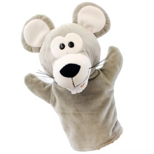 Load image into Gallery viewer, Soft Animal Hand Finger Puppet Plush Toy for Kids Learning and Play