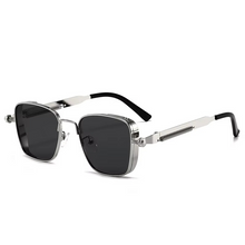 Load image into Gallery viewer, Retro Steampunk Metal Frame Sunglasses for Men