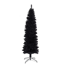 Load image into Gallery viewer, Modern Slim PVC Christmas Tree for Holiday and Halloween Decor
